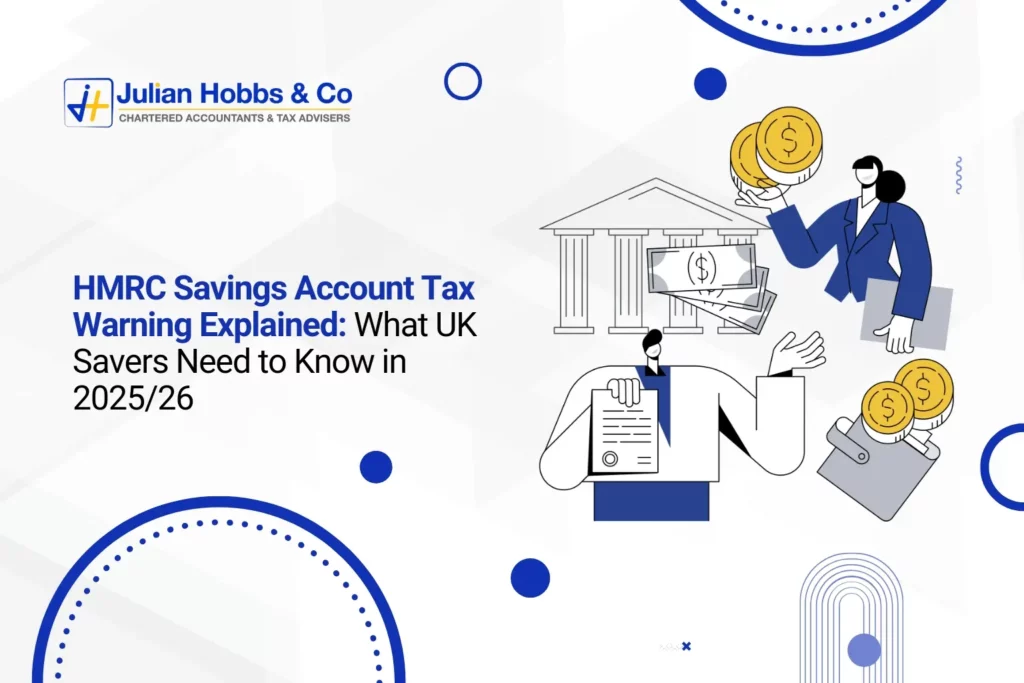 hmrc savings account tax warning